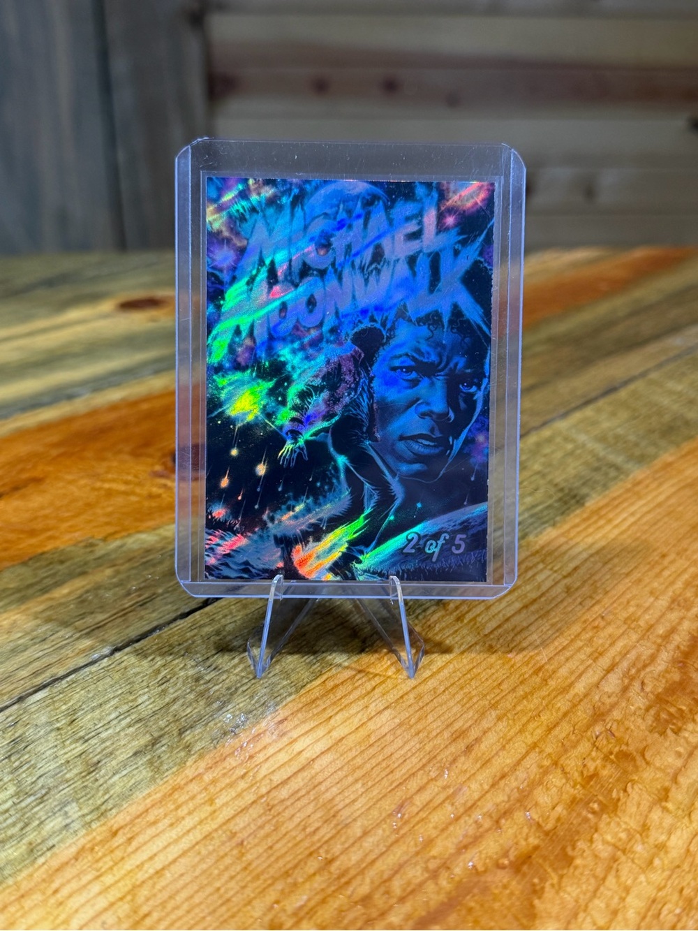 Michael Jackson Michael Moonwalk Limited Edition 2/5 Card